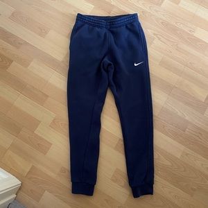 Nike navy blue sweatpants size small